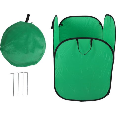 Sacs de ramassage de feuilles portables et pliables pour pelouses, idéaux pour les gros déchets de jardin, avec espace de rangement. (1/5)