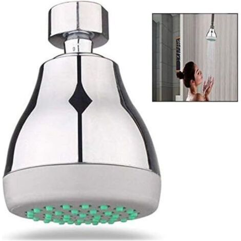 BUNTHAUS Lntyq Pommeau de Douche Solaire pour Douche de Piscine et Camping Pommeau Douche Economiseur d'eau, Facile à Nettoyer et à Installer (1/4)