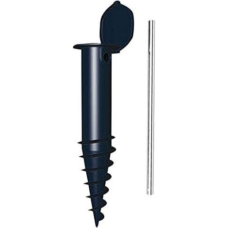 SUPPORTO BASE PICCHETTO PER STENDIBIANCHERIA AD OMBRELLO GIMI GARDEN SPIKE 50568 (1/4)