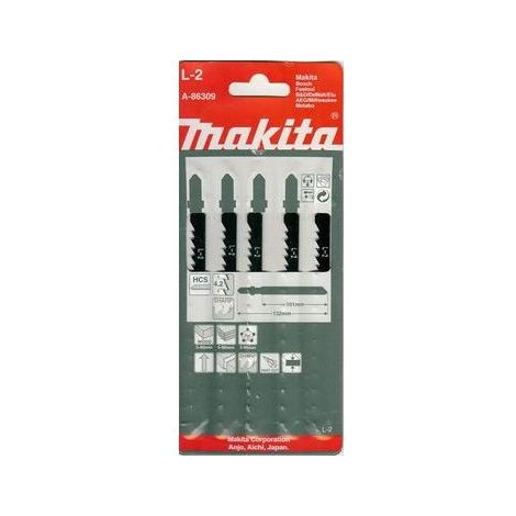 Makita A-86309 Lame de scie sauteuse L-2 5 pc(s) (1/5)
