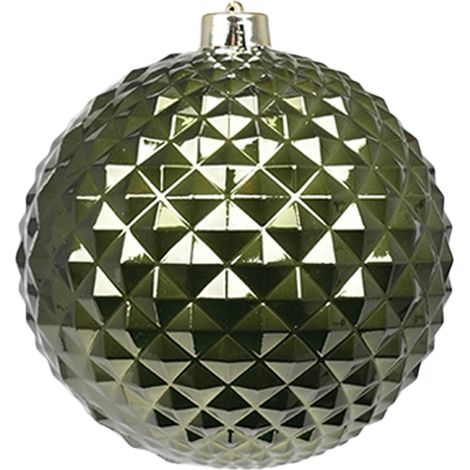 ARPIMEX Sfera di Natale con Punte D 150 Mm Plastica Verde Muschio