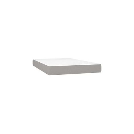 Matelas de lit à ressorts ensachés Gris clair 120x200x20 (1/5)