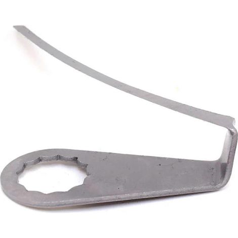 Pièces de couteau de découpe pneumatique, lame de machine à découper les pare-brise 2D90, lame biseautée de 90 mm, dentée B (1/5)