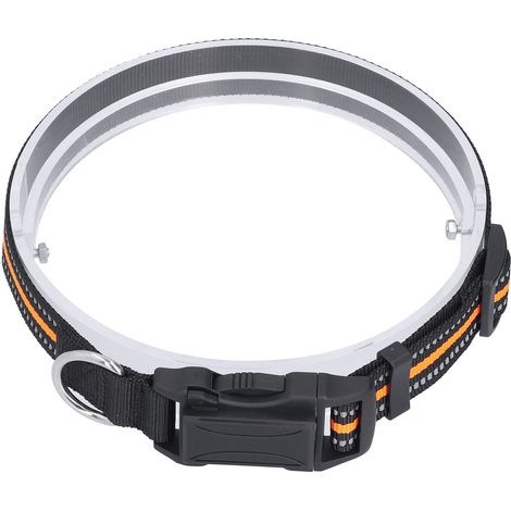 Collier ajustable pour animaux de compagnie avec traceur GPS intégré pour éviter les pertes, traceur intelligent instantané pour une utilisation intérieure et extérieure, orange (1/5)