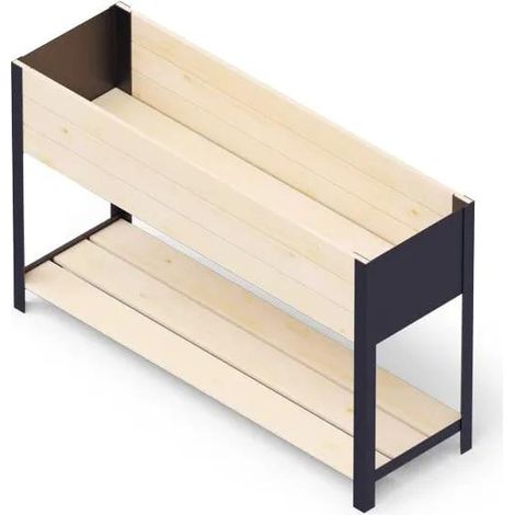 Upyard Jardinière surélevée moderne bois design esthétique