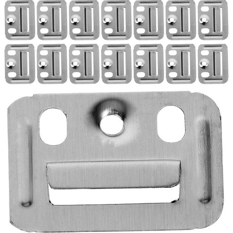 Clips intégrés Unomor pour panneaux muraux et meubles lot de (1/5)