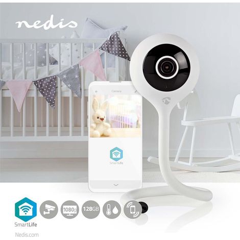 Nedis WLAN-IP-ÜBERWACHUNGSKAMERA (WIFICI11CWT)