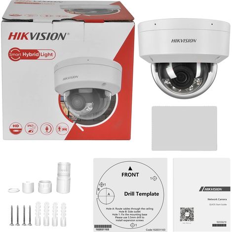 Caméra IP, Résolution 8MP, Lumière Hybride Intelligente, Expédier depuis l'Espagne, 2.8mm (1/2)