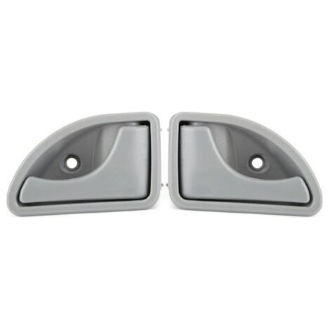 Lot de 2 poignées de porte intérieure avant gauche droite compatible pour Twingo 1 et Kangoo 1 (1993-2010) poignées intérieure avant (1/5)