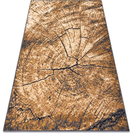 Carpet BCF Morad PIEŃ Tree wood - grey / beige / old gold beige 300x400 cm
