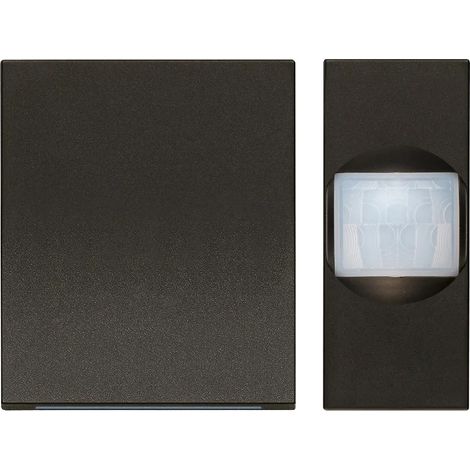 Kit Lampada+IR scendiletto LED nero serie Linea vimar 0K30389.G
