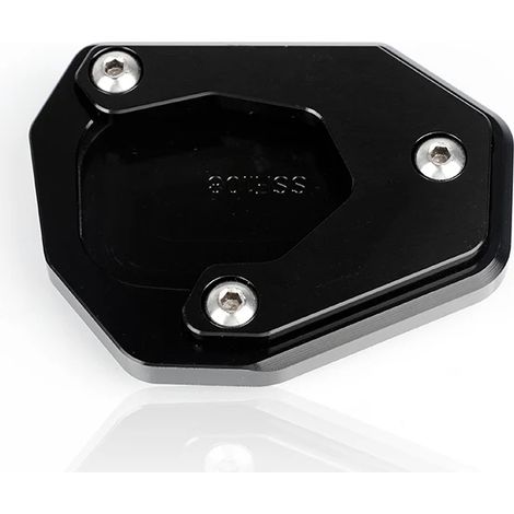 (Noir) Compatible avec LONCIN VOGE 650DS 500DS LX500R 500 650 AC DS : béquille latérale, extension et plaque de renfort pour modèles 350AC 500R 650DS maxpower (1/4)