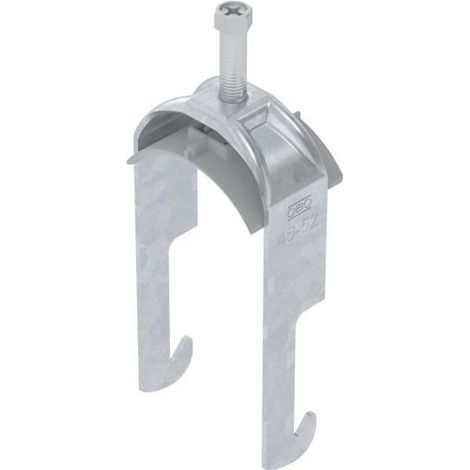 OBO Bettermann Abrazadera de estribo 2056 46-52mm Acero galvanizado en caliente, 1187744