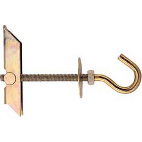 20PZ ANCORA A SOFFITTO IN ACCIAIO "KDH" - KDH6 vite ø 6x100 (A) mm.14 portata Kg
