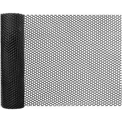 Clôture en grillage à poules réutilisable en plastique léger et durable, maille hexagonale, projet de bricolage pour jardin ou cour (1/5)