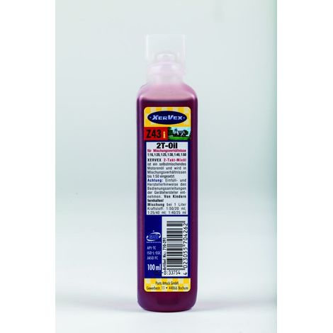 Xervex 2-Takt Mischöl Z43 100 ml Rasenmäherzubehör