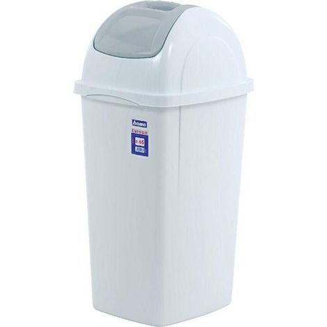 Poubelle - Europa - 65 L - Blanc - Livraison gratuite