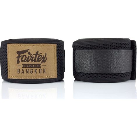 Fasce da boxe Fairtex - Bende HW4 nere, 4,5 m