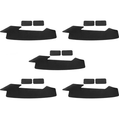 Lot de 5 autocollants de protection pour chaîne de vélo RISK, souples et anti-rayures, avec protections pour câble et gaine de vélo de montagne. (1/5)