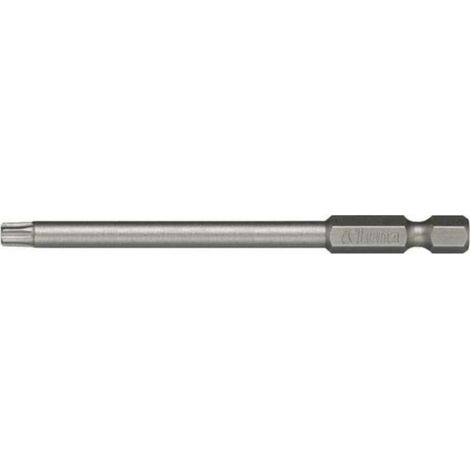 Punta cacciavite Luna t25 acciaio S2 89 mm esagonale