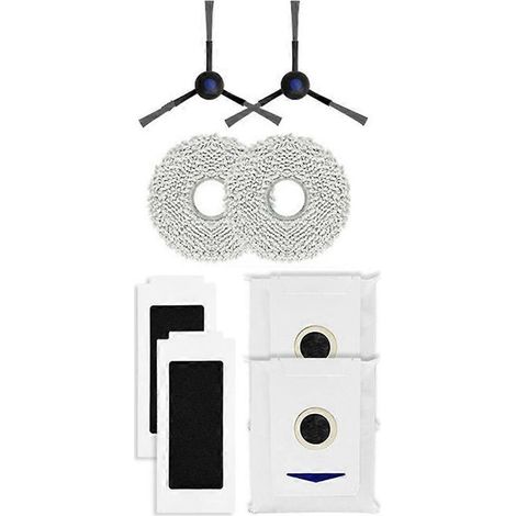 Accessoires pour robots laveurs de sols T30 / T30 Max / T30 Pro : sac à poussière et lingette de rechange (1/5)
