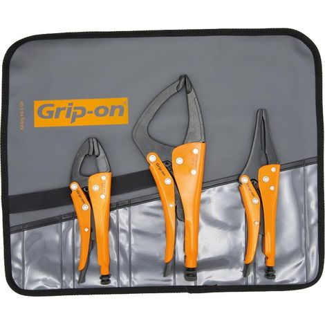 GRIP-ON grip-on-gk-set3-89-kit garage de 3 tenazas grip gk-set3