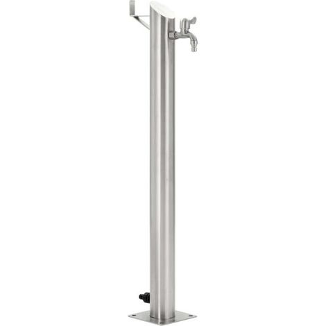 Bocchetta di irrigazione da giardino rotonda in acciaio inox da 95 cm (1/5)