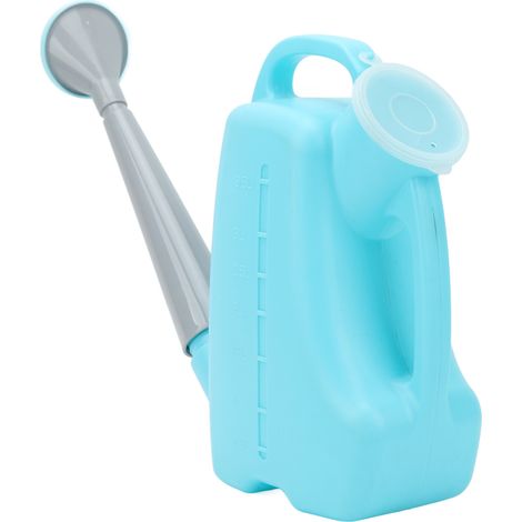 Gießkanne mit großem Ausguss und langem Griff, 3,5 l Fassungsvermögen, Gießkanne für Pflanzen, Himmelblau, Gartenbedarf (1/5)