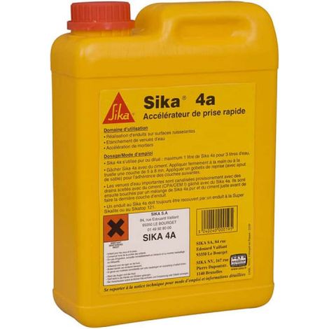 Attivatore SIKA -4a - Per un'impostazione rapida - 2L