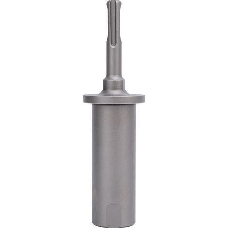 Pilote de poteau à tige ronde à 4 fentes, Installation de tente de clôture détachable, fixation de perceuse à percussion pour barre de terre en acier 20mm/0,79 pouces (1/5)