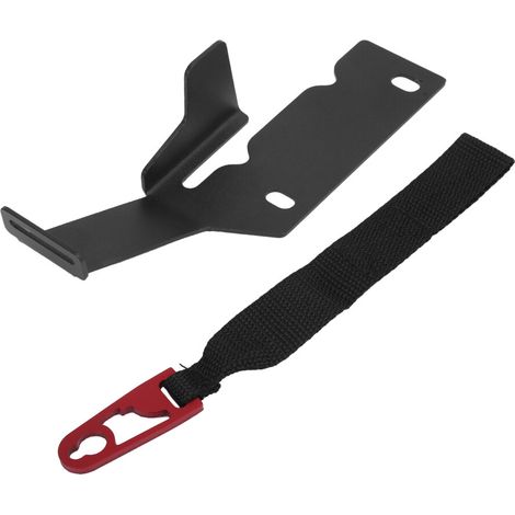 Kit de poignées de maintien arrière (rouge) pour Ford F-150, F-250, F-350 Supercrew (à partir de 2009) (1/2)