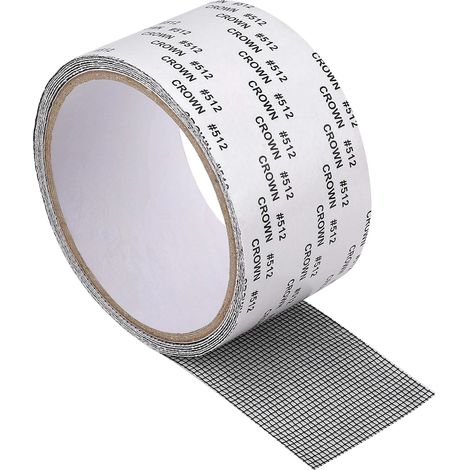 Autocollants de réparation pour moustiquaires, moustiquaires auto-adhésives, réparation de portes et fenêtres, réparation de fibre de verre, maison, protection contre les moustiques (1/5)