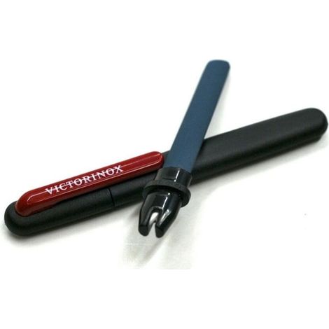 Affila Coltelli Victorinox Doppio - Affilatore Manuale con Pietra e Ceramica - V-4.3323 (1/4)