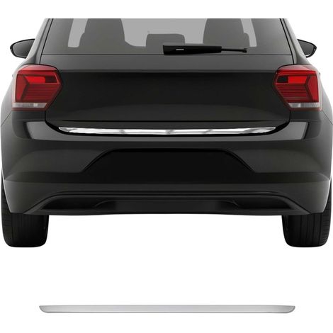 Garniture de Hayon Coffre pour VW Polo VI 2017-2021 acier inox (1/5)