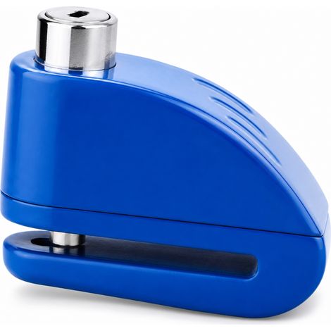 Waterproof Alloy Alarm Disc Lock for Bicycle Blue