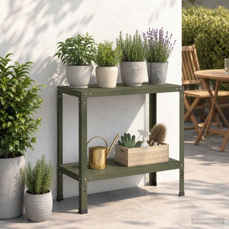 vidaXL Mesa de trasplante 100 x 40 x 80 cm (1/5)