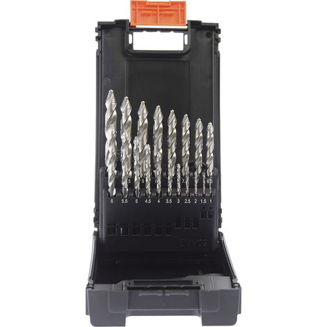 Projahn, Kit de forets hélicoïdaux PROSTEP HSS-G, en cassette,
