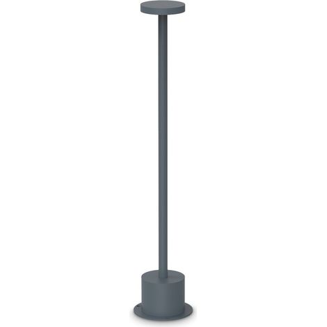 Ideal Lux TOFFEE Lampe d'extérieur portable à LED 50 cm Anthracite 3000K IP65