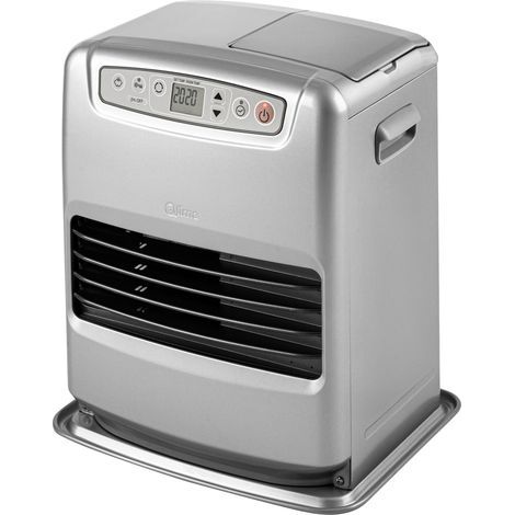 [JAMAIS UTILISÉ] Poele a petrole electronique Qlima SRE 3231C2 3,1 KW pour volume 120m3/48m2, systeme anti odeur, regulation temperature, gris ar