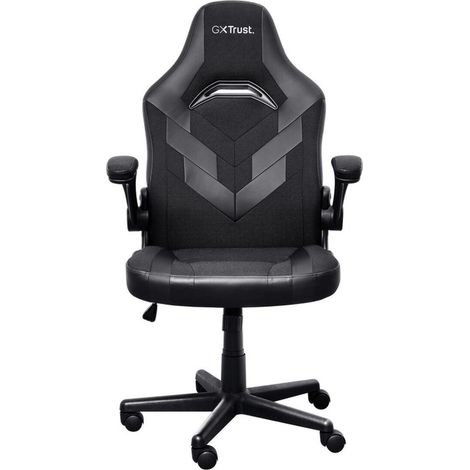 Trust GXT 703 RIYE Silla de juego negra cómoda (1/3)