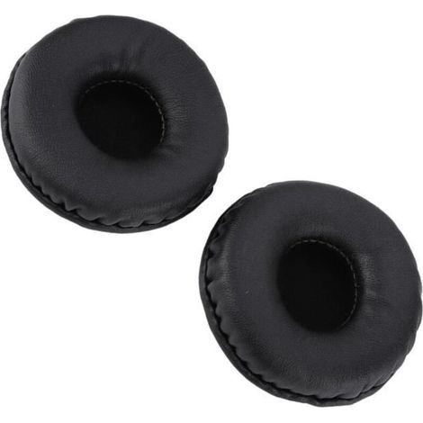 pair TMISHION Coussinets d\\'oreille universels 70MM en mousse souple de remplacement pour casque (1/4)