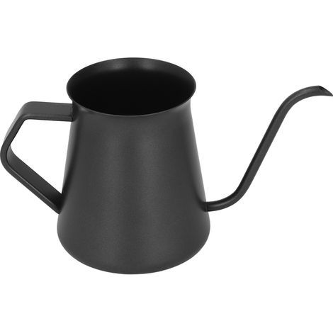Bouilloire à café en acier inoxydable 400ml, col de cygne ergonomique, verseuse à main, accessoire de cuisine (1/5)