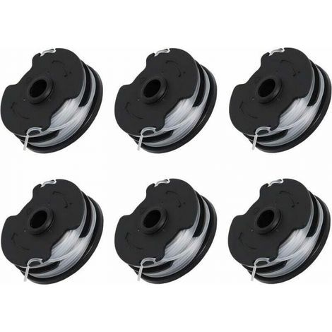 Lot de 6 bobines de rechange pour débroussailleuse sans fil Parkside PRTA 20-Li C3 IAN351753 (1/5)