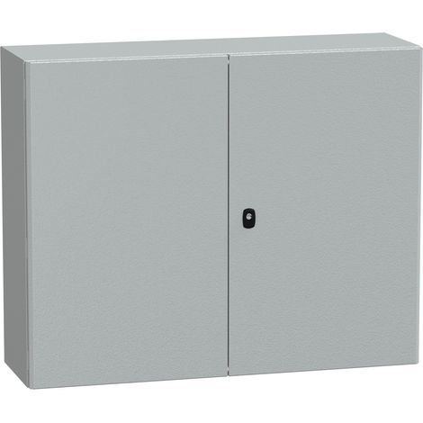 Nsys3d81030dp Coffret Métallique étanche Ip55 - 800x1000x300 - 2 Portes - Plaque Fournie - Spacial S3d - Schneider Electric (1/2)