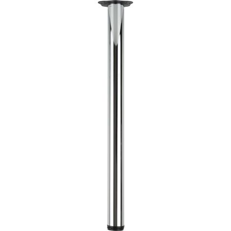 Pied de table ENTRY 710-60 chrome