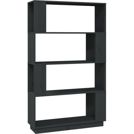 Maison Exclusive - Bücherregal/Raumteiler Grau 80x25x132 cm Massi