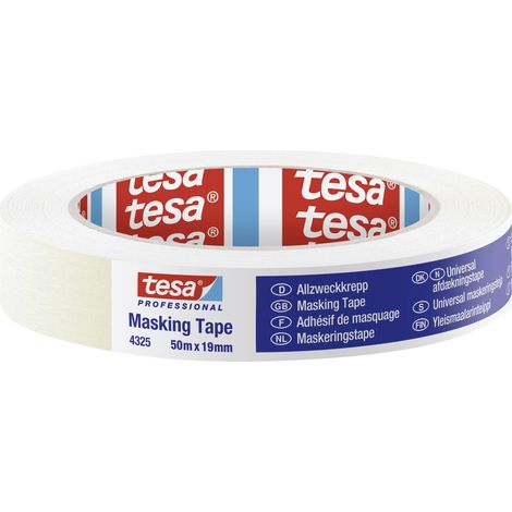 BANDE DE MASQUAGE TESA 04325-00000-01 TESA® KREPP BEIGE (L X L) 50 M X 19 MM 1 PC(S)