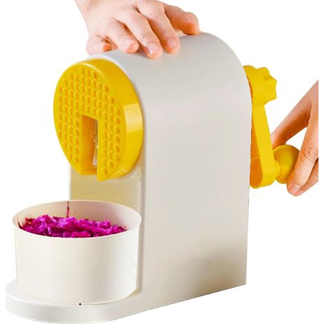 Trituradora de hielo manual: trituradora de hielo portátil de grado alimenticio para granizados caseros. (1/4)