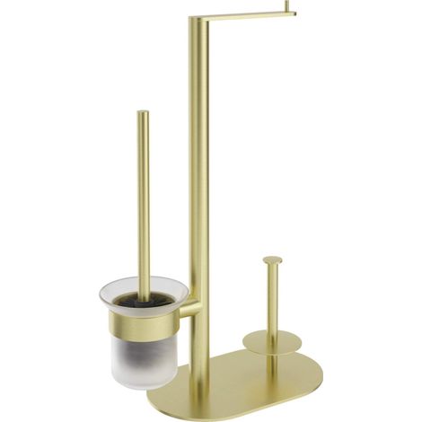 Deante Round soporte multifuncional oro cepillado 52,7x33x16 cm