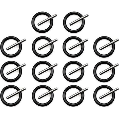 Kit de 28 pièces pour clés à chocs : bagues, joints toriques, goupilles et joints pour douilles de 1/2\ (1/4)